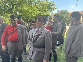 Navštivte výstavu o spojení armády s všesokolskými slety před Generální štábem 