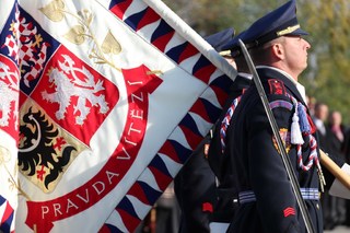 Přinesení vlajky prezidenta republiky