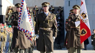 Politici, armáda i veřejnost si na Vítkově připomněli vznik státu