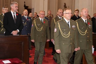 Účastníci na ekumenické bohoslužbě