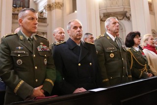 Účastníci ekumenické bohoslužby 