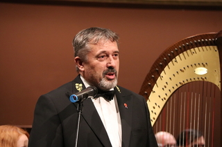 Koncert na počest válečných veteránů si přišel poslechnout i náčelník Generálního štábu AČR armádní generál Aleš Opata.