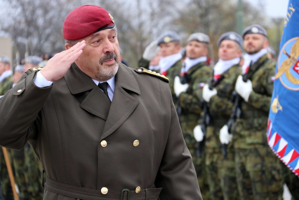 Náčelník Generálního štábu AČR armádní generál Aleš Opata.