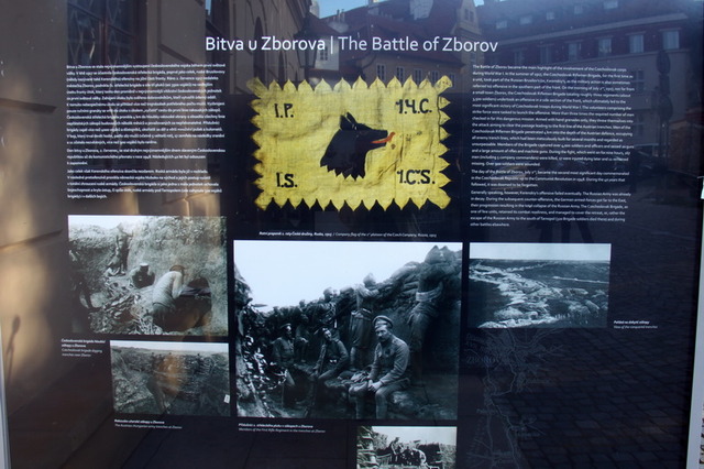 Ze zahájení výstavy Češi pod prapory 1. světové války
