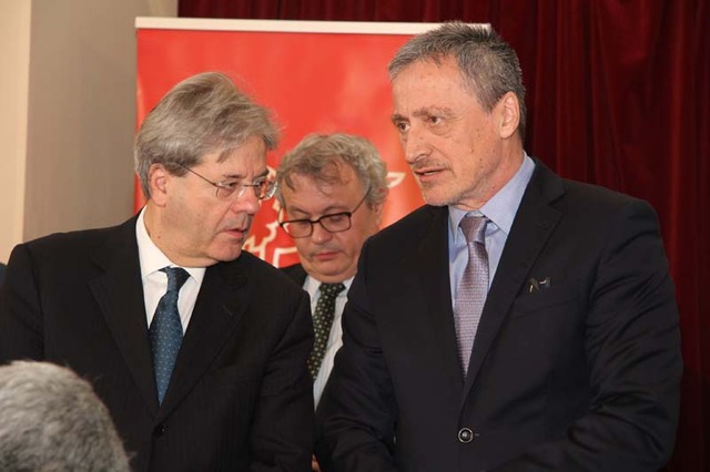 Italský a český ministr Gentiloni a Stropnický
