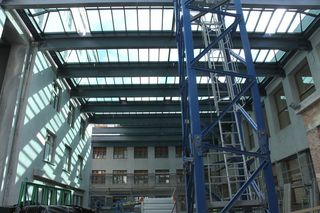 Zastřešená dvorana muzea