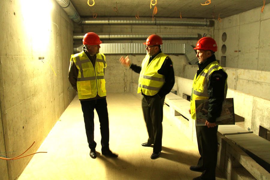 V jedné z budoucích přednáškových místností