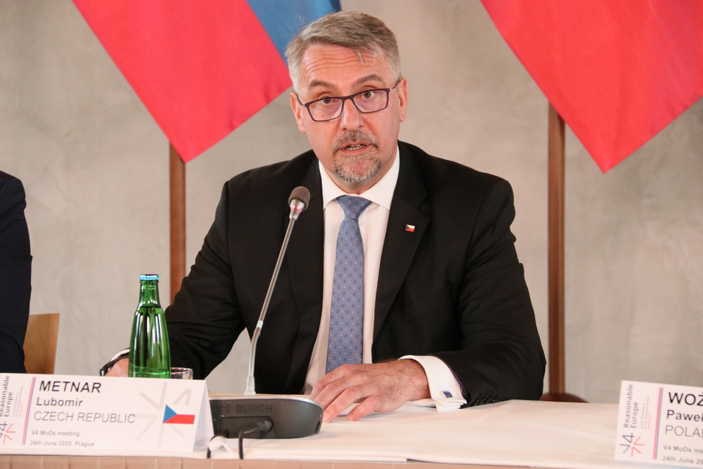 Ministr obrany Lubomír Metnar