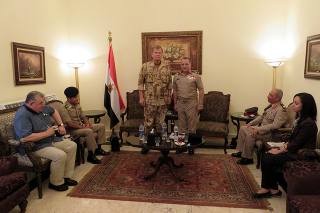 Ze setkání v Káhiře