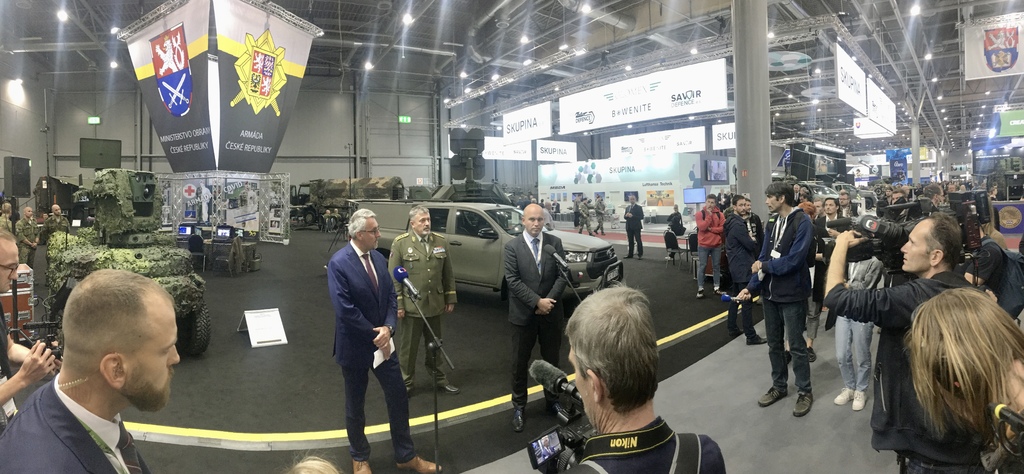IDET 2021: Nejmodernější armádní technika i ovládání kyberprostoru