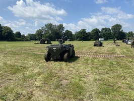 VOP CZ odprezentoval autonomní vozidla UGV TAROS čtvrté generace 