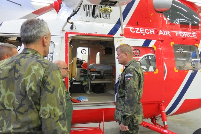 u vrtulníku W-3A Sokol sloužícího pro potřeby letecké záchranné služby