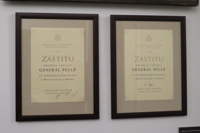 výstavě udělili záštitu postupně hned dva náčelníci Generálního štábu AČR
