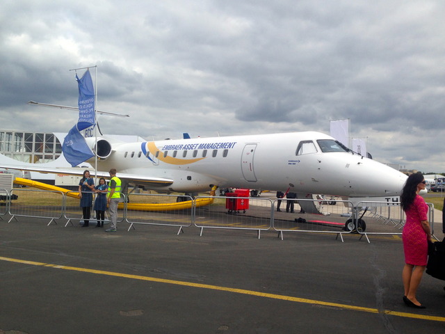 Z největšího leteckého veletrhu v Evropě v britském Farnborough 6