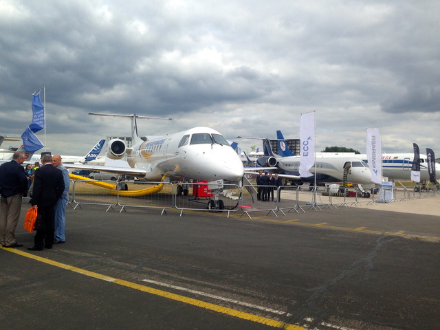 Z největšího leteckého veletrhu v Evropě v britském Farnborough 7