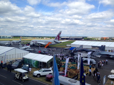 Delegace ministerstva obrany ve Farnborough