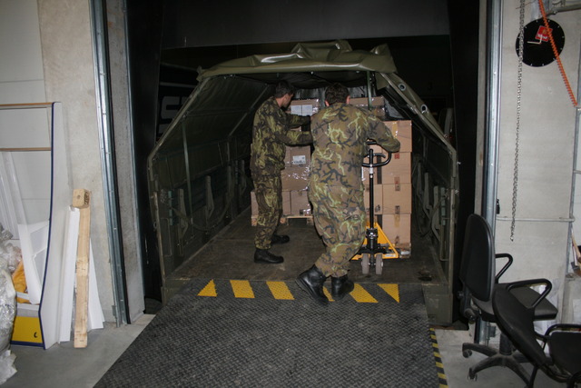 Zapojení AČR a VP do akce River (1)