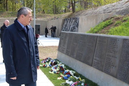 Kobyliská střelnice opět důstojně připomíná oběti nacismu