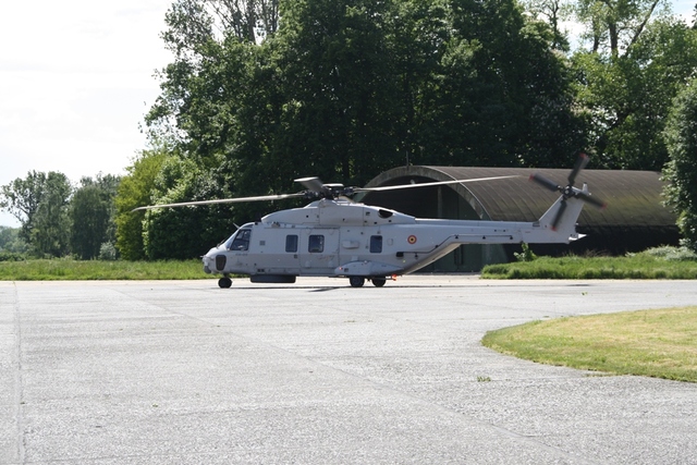 Vrtulník TH-90 NFH belgického námořnictva