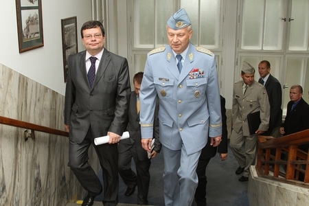 Přivítání na Generálním štábu Armády České republiky 1