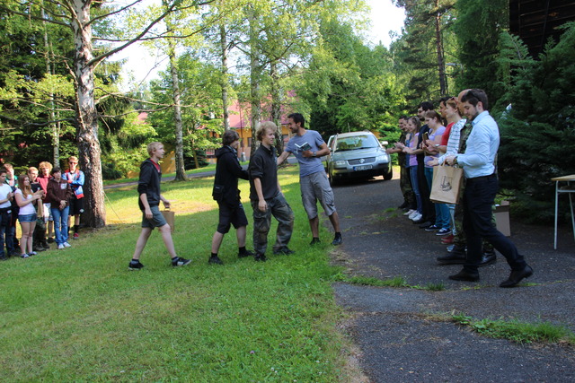 Jiří Šťastný, Petr Myslivec a Jonathan-Antonín Machander z jabloneckého Gymnázia získali druhé místo 