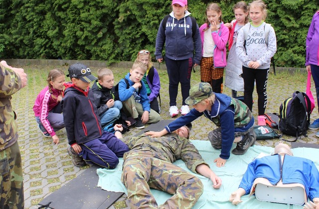 U stanoviště zdravovědy získaly děti mnoho užitečných poznatků