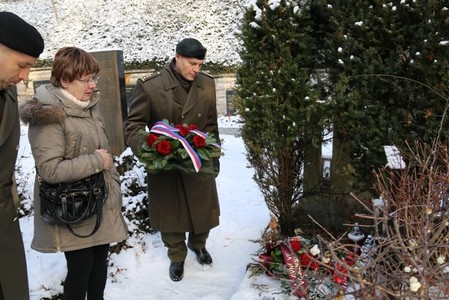 Velitel velitelství VP v Táboře plukovník Roman Bis 