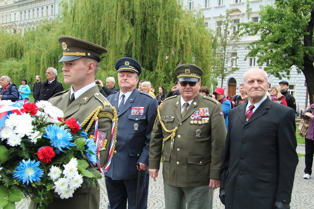 Zástupci Českého svazu bojovníků za svobodu