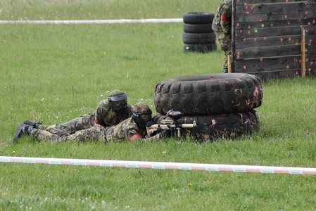 Paintball, vyplatilo se počkat na ten správný okamžik