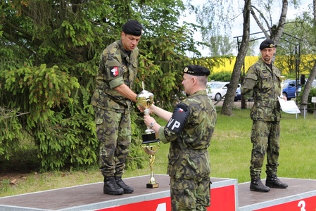 Pohár náčelníka Vojenské policie vybojovalo táborské družstvo