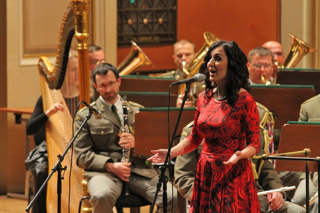 Radka Fišarová patřila k hvězdám večera ve Dvořákově síni pražského Rudolfína