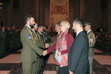 Mezi oceněnými byla i 1. jednotka VP KAMBA, která působila v Afghánistánu.