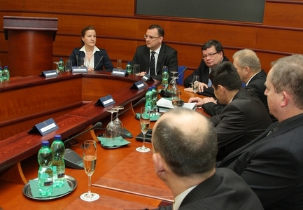 Setkání s hlavními funkcionáři Ministerstva obrany ČR