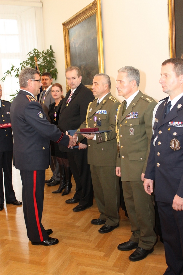 Rovněž náčelník Vojenské policie generál Milan Schulc