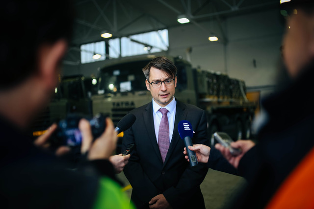 Náměstek ministra obrany Jakub Landovský