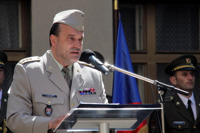 Ředitel VHÚ plukovník Aleš Knížek 
