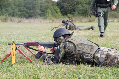 Střelba ze samopalu Sa vz. 58 (2)