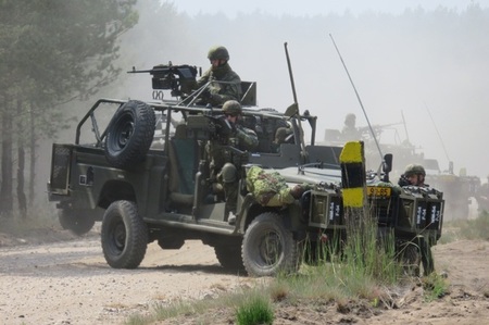 Cvičení Noble Jump se nezastavilo ani o víkendu, právě naopak