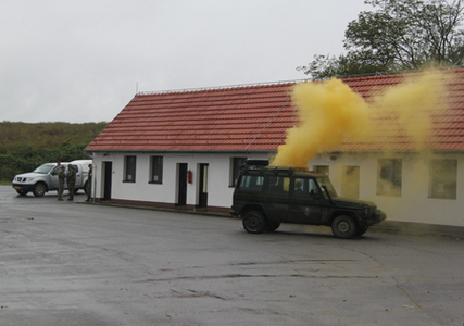 Nástražný výbušný systém na BLACK BEAR 2010