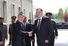 Premiér Petr Nečas s prezidentem Afghánistánu Hamídem Karzáím 