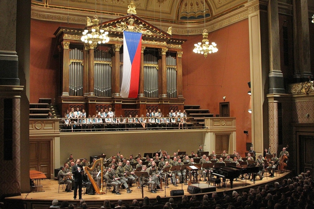Z koncertu v pražském Rudolfinu