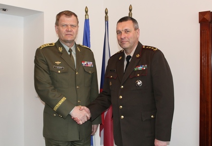 Generálové jednali na Generálním štábu AČR o dalším rozvoji vzájemné spolupráce obou armád