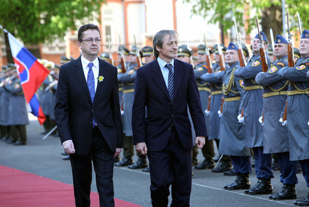 Martin Stropnický jednal se slovenským kolegou Martinem Glváčem