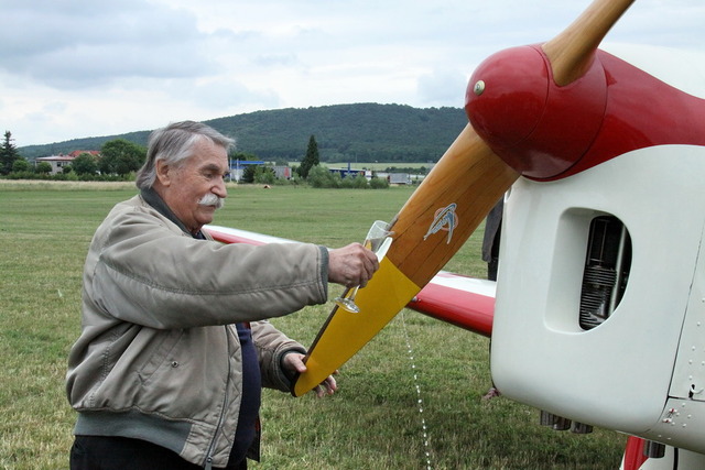 Slavnostní křest letounu Be-50
