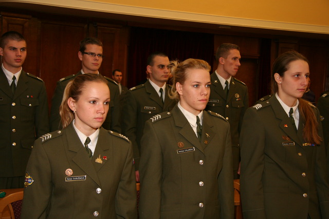 S historií našich vojenských jednotek se přišli seznámit i studenti VSŠ-VOŠ Moravská Třebová