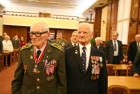 Váleční veteráni vzpomínali na boje o Kyjev a pravobřežní Ukrajinu 