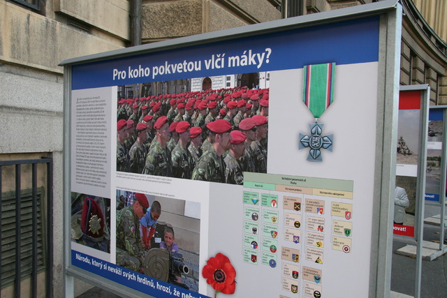 Výstava byla otevřena u příležitosti Dne válečných veteránů