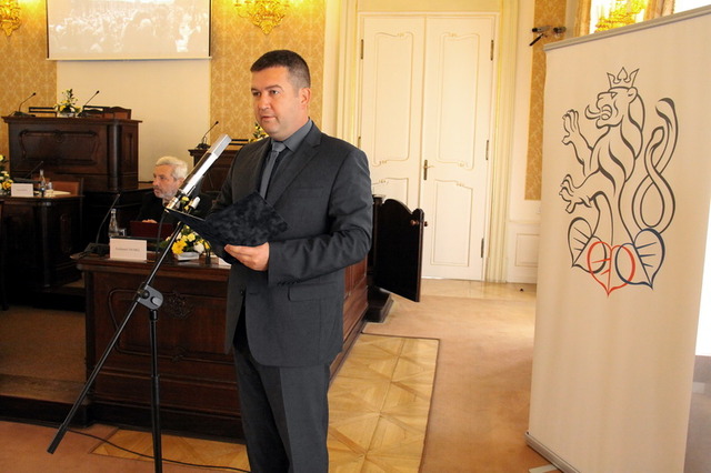 Předseda Poslanecké sněmovny Jan Hamáček při zahajovacím projevu