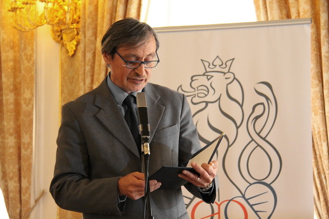 Ministr obrany Martin Stropnický při zahajovacím projevu