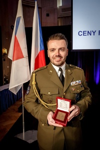 Cenu fair play získal nadporučík Lukáš Kvapil